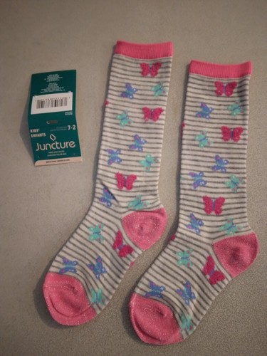 Butterflies Kids Knee High socks 21756