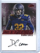 2023 SAGE Low Series Next Level Signatures Red Daniel Scott Auto #NLS-DS
