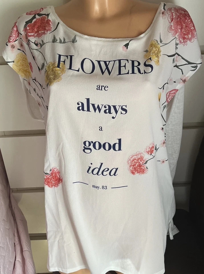 Shirt Top Oberteil Damen Springfield GR. XL NEU - Bild 3 von 4