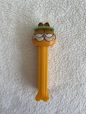 Vintage Garfield w/ Green Hat PEZ Candy Dispenser
