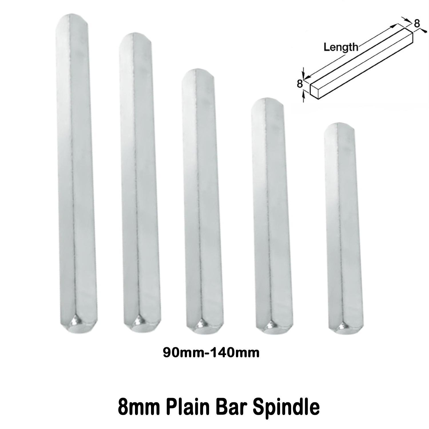 Door Handle Spare Parts, Screws, Bolts, Sleeve, Spindles, Grub Screws