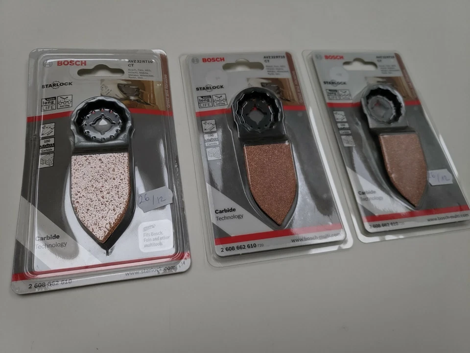 4 units of genuine Bosch ( AVZ 32 RT4 CT (abrasive) 2.608.66) STARLOCK - Bild 2 von 4