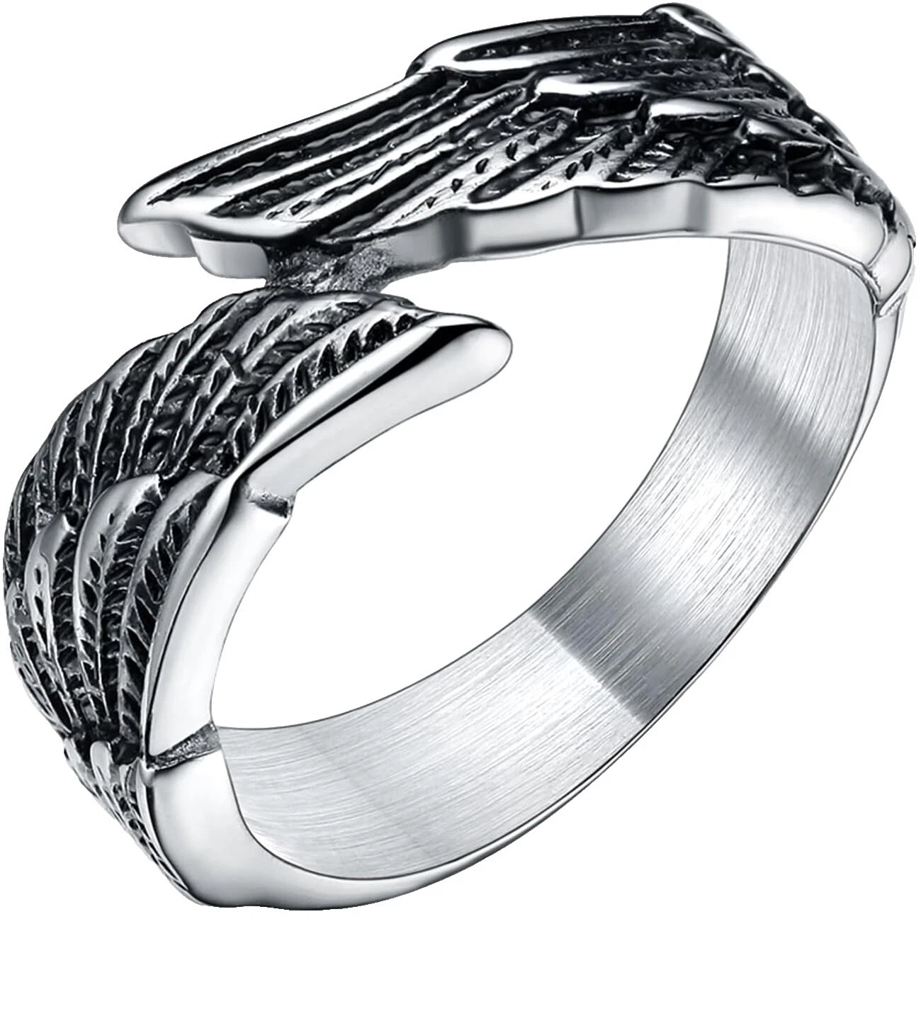 Joyería de Moda de Acero Inoxidable de plumas