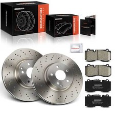 A-Premium Front 335mm Brake Discs & Brake Pads for Mercedes-Benz S-Class W221