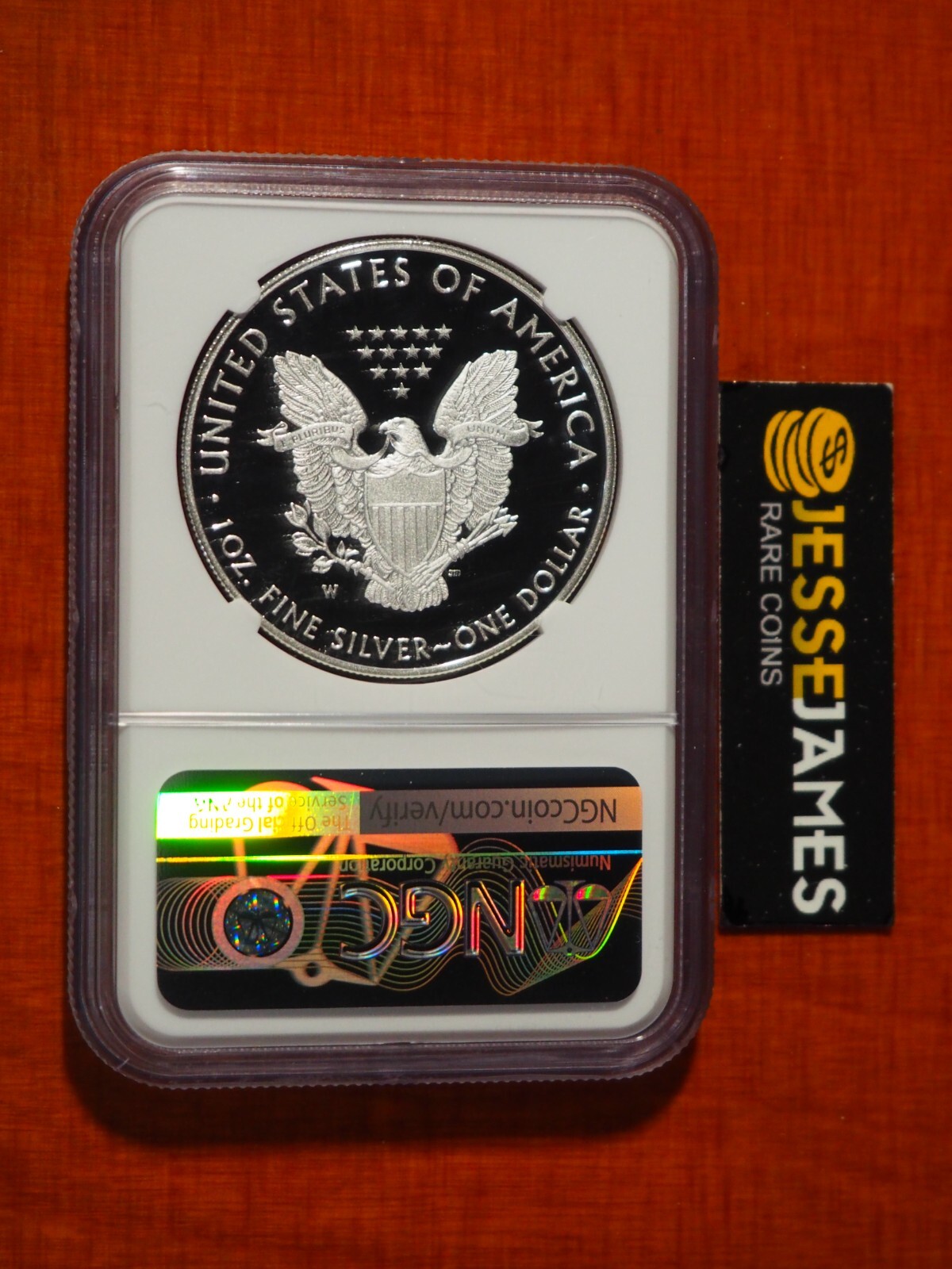 2020 W PROOF SILVER EAGLE WORLD WAR II V75 PRIVY NGC PF69 ER ULTRA