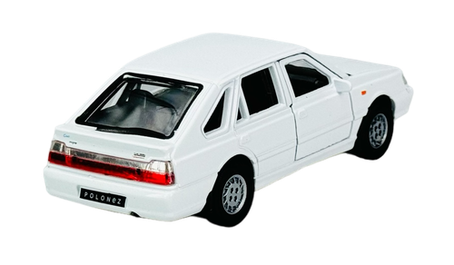 WELLY POLONEZ CARO PLUS WHITE 1:34 POLISH CLASSICS DIE CAST METAL MODEL NEU - Bild 3 von 6