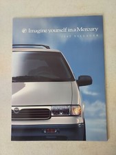 Vintage 1997 Mercury Villager Nautica Minivan Fold Out Brochure Catalog 13x10 Vintage 1997 Mercury Villager Nautica Minivan Fold Out Brochure Catalog 13x10