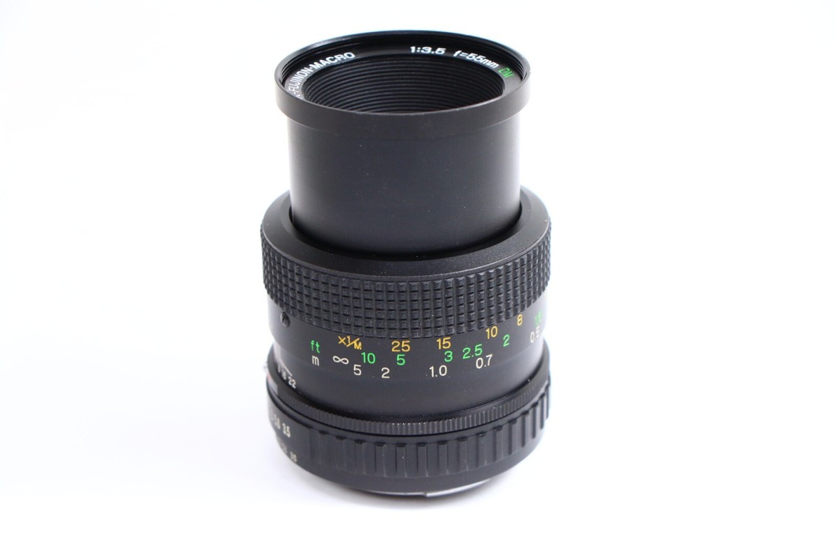 FUJI EBC X-FUJINON-MACRO 55MM F3.5 DM LENS 55/3.5 FUJICA AX