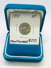 1837 Feuchtwanger's Composition Hard Times Token XF
