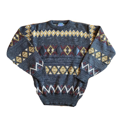 Vintage Weeds Mens Medium Pattern 
