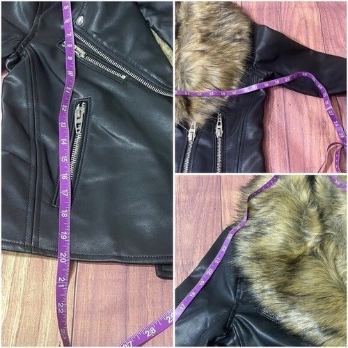 Blank NYC Night Fever Kunstleder Motorradjacke Damen Gr. XS - Bild 12 von 12