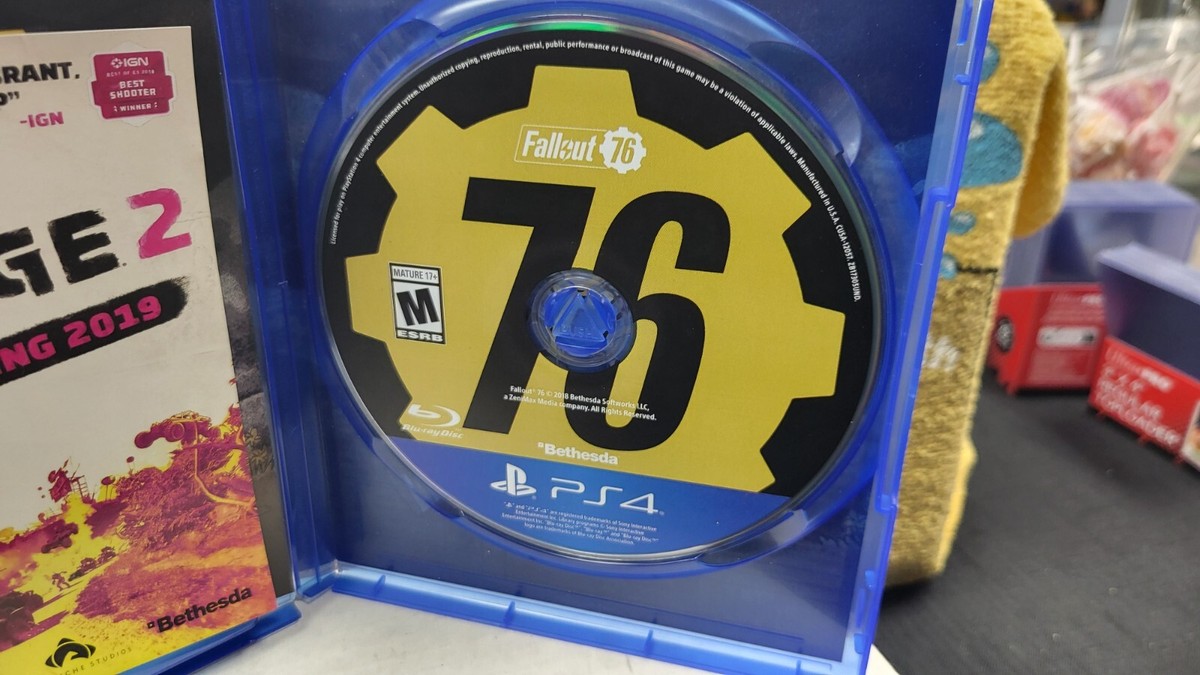 CIB FALLOUT 76 PS4 SONY PLAYSTATION 4 VIDEO GAME COMPLETE IN BOX