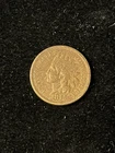 1875 indian head cent Vf Det