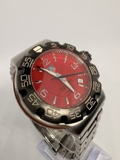 Rare TAG Heuer Formula 1 Red Men's Watch - WAC1113 WAC1113-0 4