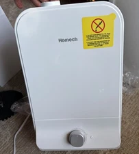 Homech HM-AH003 Cool Mist Humidifiers for Bedroom With Night Light Quiet DI30_W