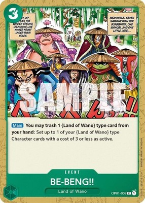 BE-BENG!! C Romance Dawn OP01-059 NM