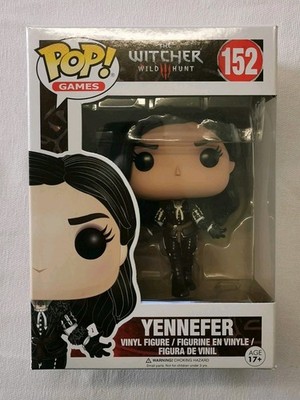 #152 Yennefer. The Witcher 3. Funko Pop! Spiele. Gewölbt.
