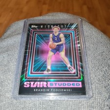 2024 Topps Midnight Basketball Brandin Podziemski Star Studded #SS-30 AR