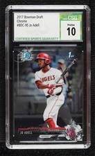 2017 Bowman Draft Chrome Jo Adell #BDC-95 CSG 10 Pristine 5r6