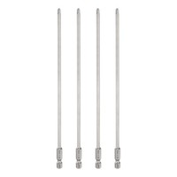"4Er-Set PH2 Kreuzschlitz-Bits FüR Schraubendreher, 1/4\" Sechskant, 8\" Lang"