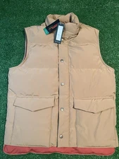 NWT Alpine Design Men's 1962 Puffer Vest - Sahara Sand - Men’s Size Small