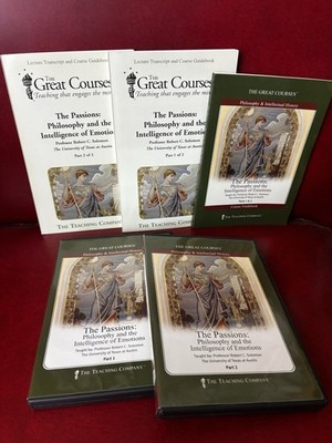 The Passions Philosophy & Intelligence of Emotions Great Courses DVD Course Book