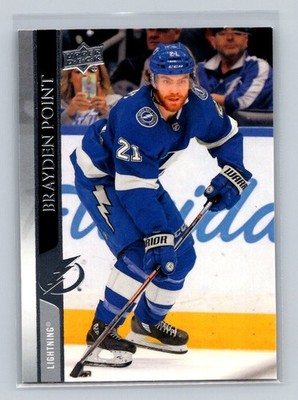 2020-21 Upper Deck #163 Brayden Point Tampa Bay Lightning