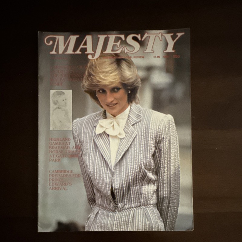 Majesty November 1984 Vol 4 Issue 6 Illustrated British Royal Family Magazine