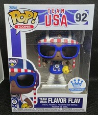 Funko Pop Icons Funko Shop Exclusive Team USA Flavor Flav 92 w/protector