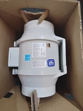 S&P USA Ventilation Systems 6"/150mm Mixed Floor Duct Fan 260 CFM 120V 60 Hz