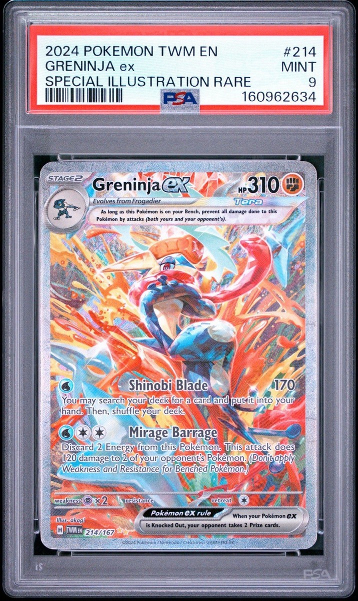 Greninja ex 214/167 Sv06: Twilight Masquerade Holo for sale online
