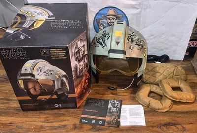 Trapper Wolf Electronic Helmet Star Wars Black Series Hasbro F5549 Barely Used