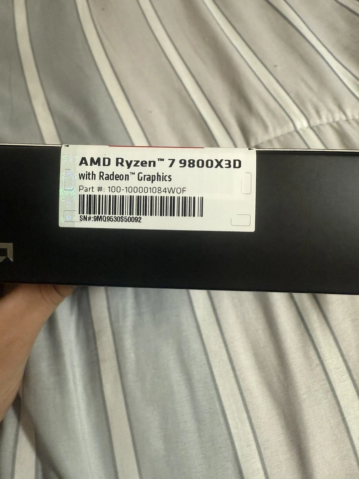 AMD - Ryzen 7 9800X3D 8-Core - 16-Thread 4.7 GHz  - Image 4 of 4