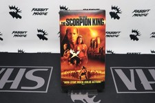 The Scorpion King VHS 2002 Action Special Feature Universal Studios