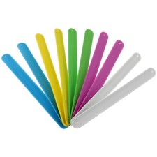 10pcs Interesting Silicone Slap Bracelets Kids Slap Band for Party Favors