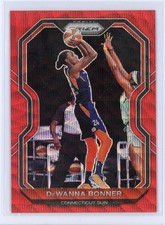 2021 Panini Prizm WNBA 53 DeWanna Bonner Ruby Wave Prizm Connecticut Sun