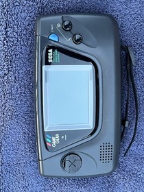 VINTAGE TESTED SEGA Game Gear Game Console & Super Wide Gear Screen /Bag /Games