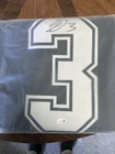 George Pickens Dallas Navy Blue Football Jersey Autographed JSA COA Size XL