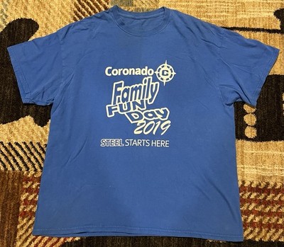     CORONADO COAL MINING T-SHIRT LARGE FAMILY FUN DAY 2019 COMPANY ISSUED