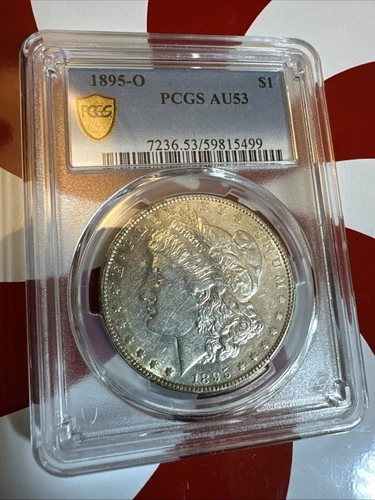 1895-O PCGS AU 53 Morgan Silver Dollar