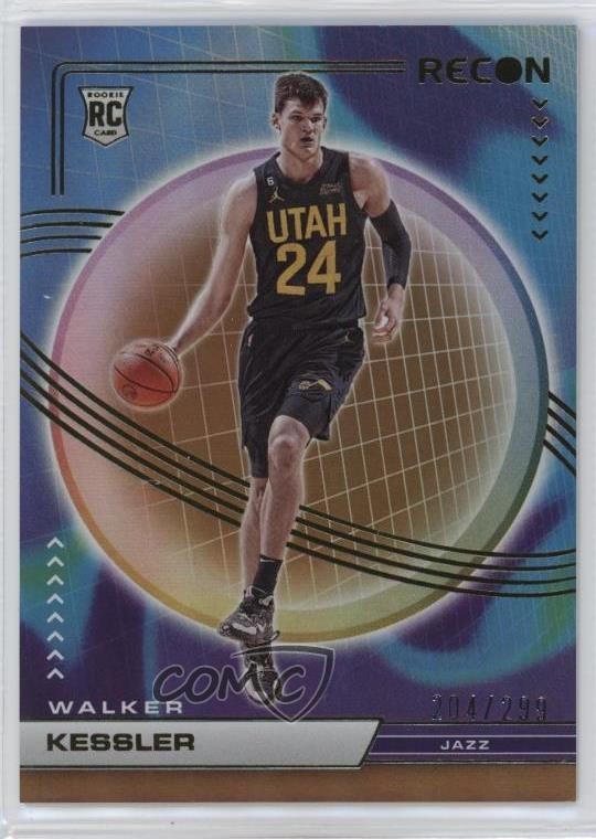 2022-23 Panini Recon Rookies Holo Bronze 204/299 Walker Kessler #222 01uy
