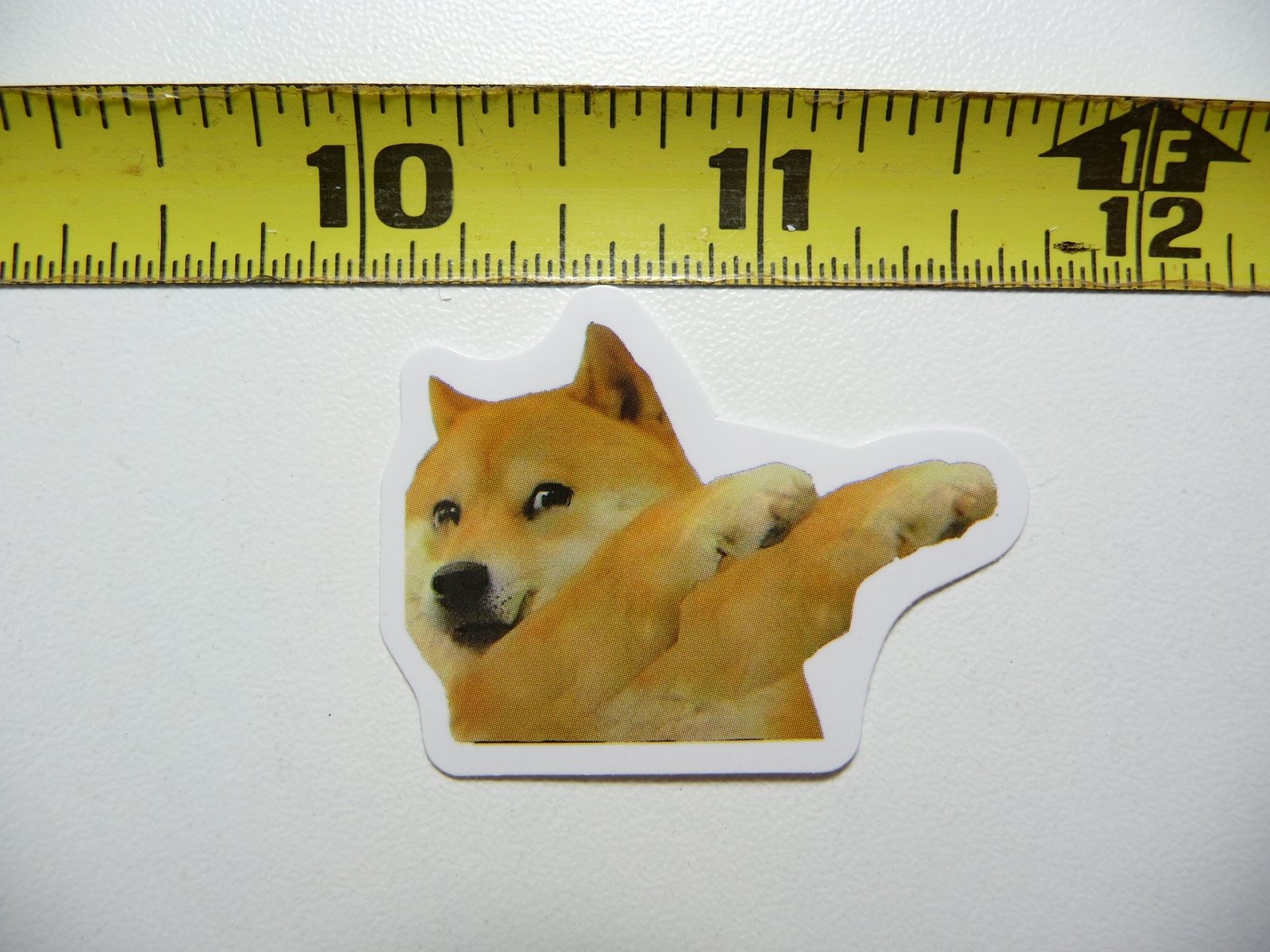 Cute Small Dab Dog Sticker Decal AX152 Fun Pet Lover Gift