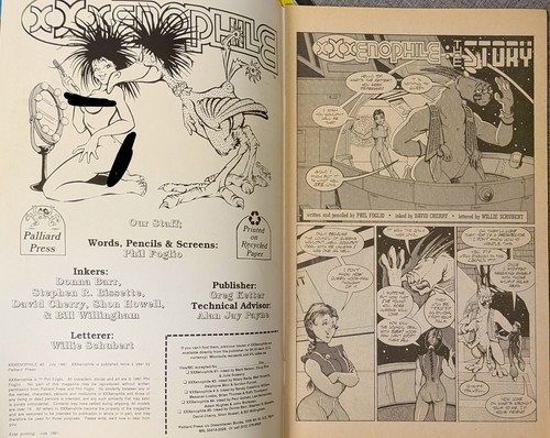 XXXENOPHILE 4 Comic Lot #4 5 6 7 Underground Comix Adult Palliard - Picture 9 of 15