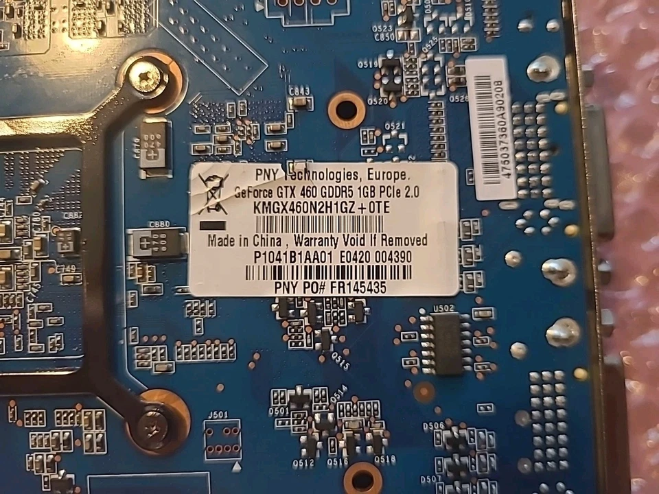 1GB PNY nVidia GeForce GTX 460 Dual DVI / Mini HDMI GDDR5 PCI-e Graphics Card - Image 3 of 3