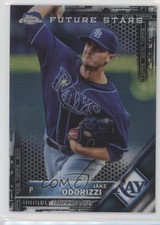 2016 Topps Chrome Future Stars Black Refractor Jake Odorizzi #122 2f9