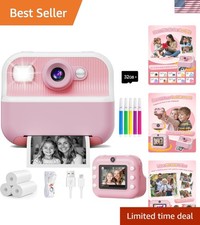 Travel-Friendly Kids Camera with Shockproof Design Capture Moments Anywhere