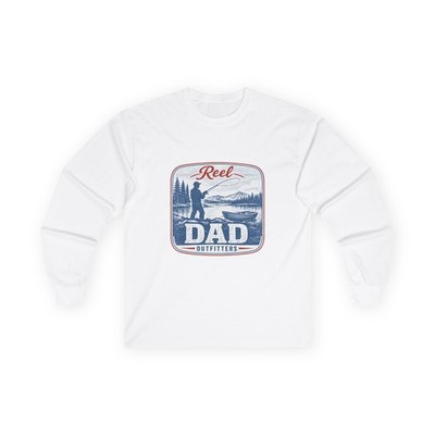 Unisex Ultra Cotton Long Sleeve Tee Dad Fathers Day fishing outdoors 