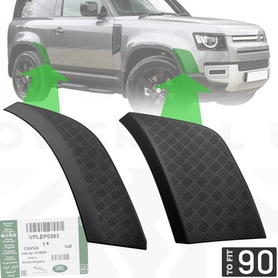 Riffelblech Radlauf Satz für Defender L663 90 SWB vorne+hinten ORIGINAL