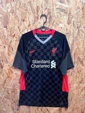 Nike Liverpool FC 2020 2021 Third Football Shirt Checkerboard Jersey Size L