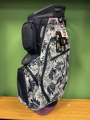 New Sun Mountain Golf Ladies Diva Cart Bag Navy / Navy / Flower
